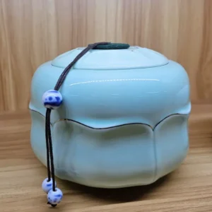 小天使骨灰盅｜荷葉